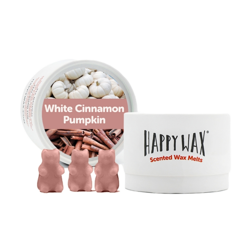 Happy Wax White Cinnamon Pumpkin Scented Wax Melts